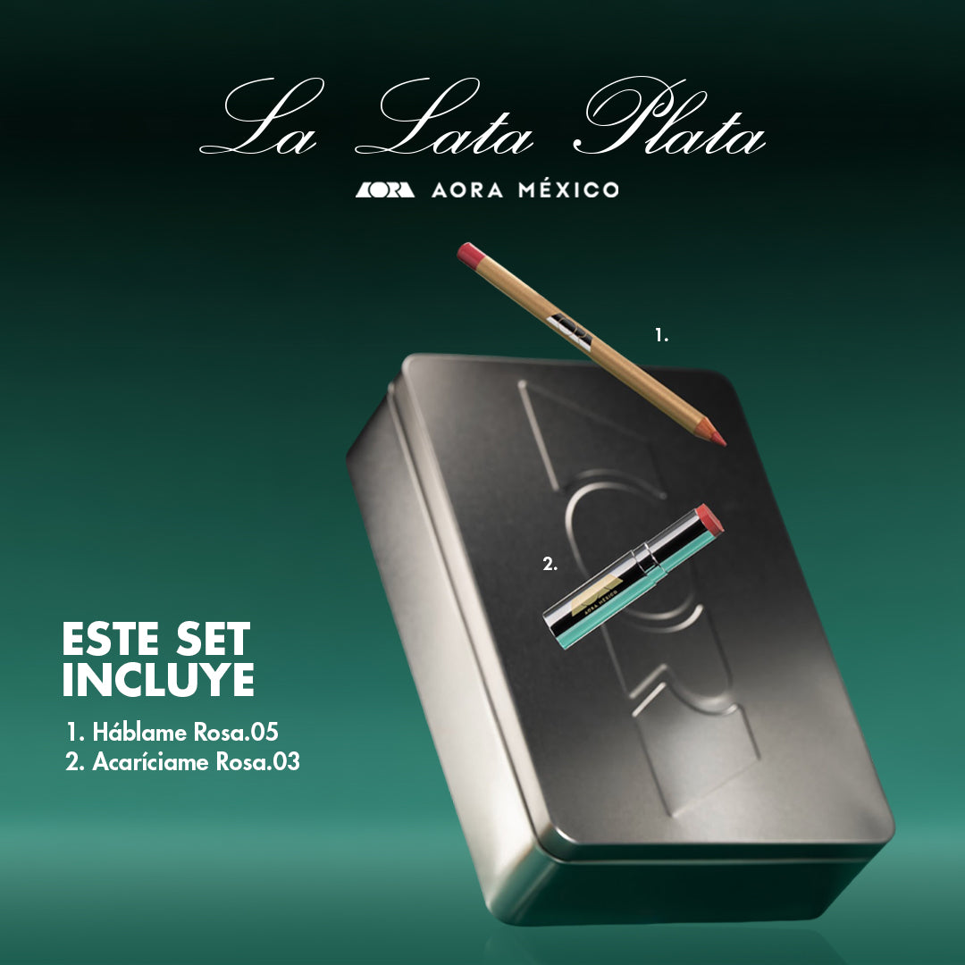 LATA PLATA NUDE ROSA LIP DUO