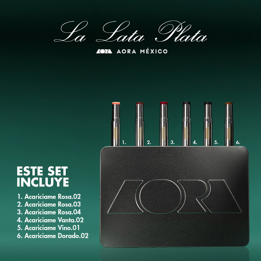 LATA PLATA LIP COLOR SET AVENTURERO