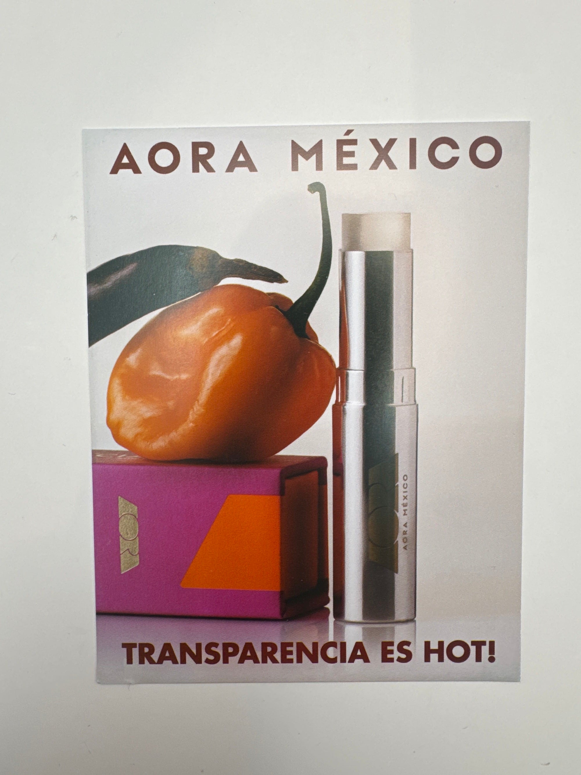 Postcard ACARÍCIAME CRISTAL - MX